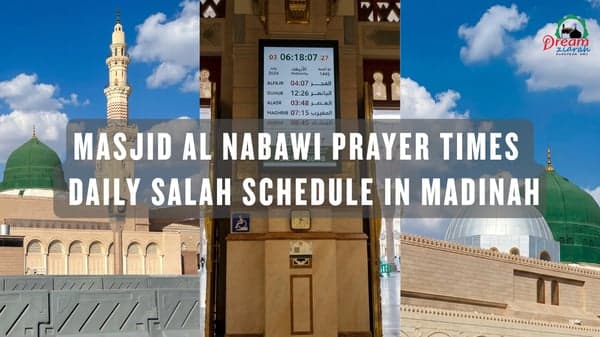 Masjid al Nabawi prayer times