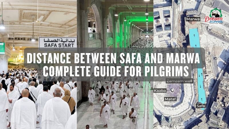 Distance Between Safa and Marwa