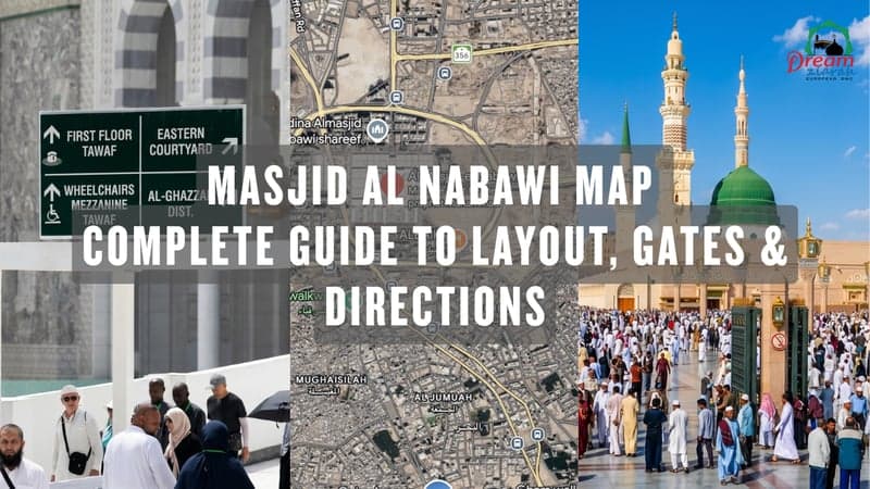 Masjid al Nabawi Map