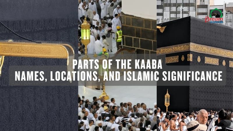 Parts of the Kaaba