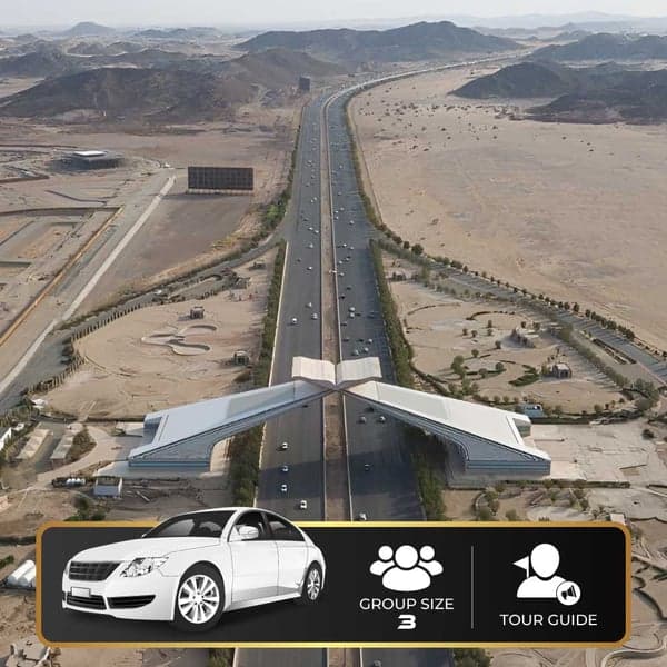 Makkah Private Ziyarat Tour – Luxury Car (3 Guests)