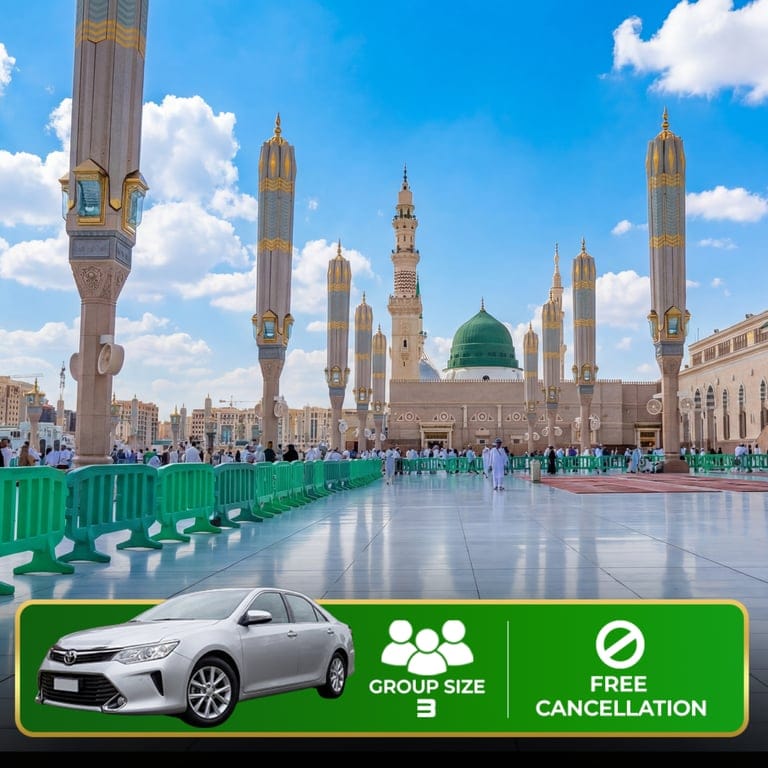 Private Madinah Ziyarat Tour – Luxury Car (3 Guests) - 2