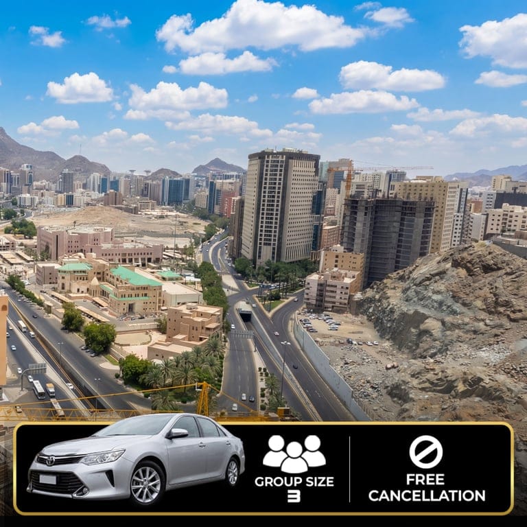 Makkah Private Ziyarat Tour – Luxury Car (3 Guests) - 3