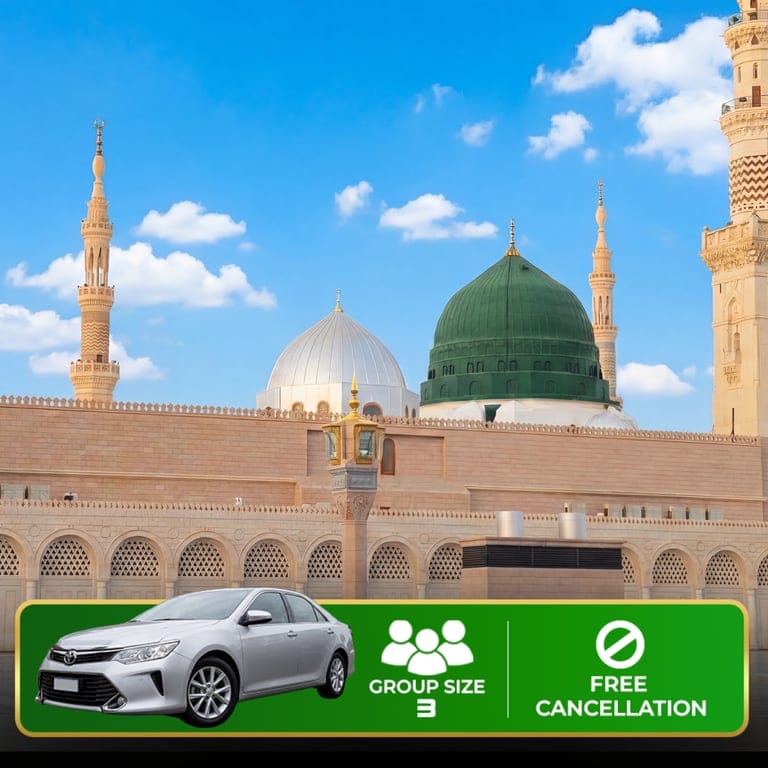Private Madinah Ziyarat Tour – Luxury Car (3 Guests) - 3